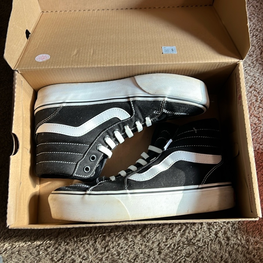 Women's Hightop Platform Vans